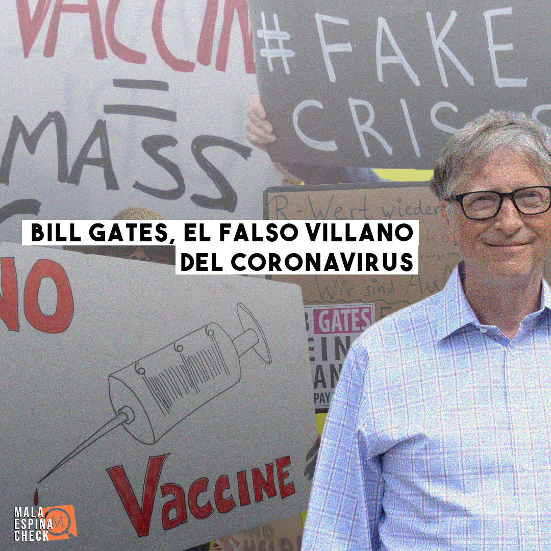 Bill Gates, el falso villano del coronavirus